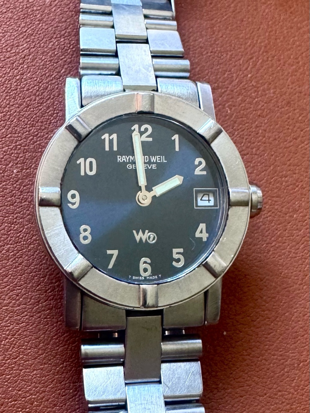 Raymond Weil Women’s Stainless Steel Blue Dial Watch
